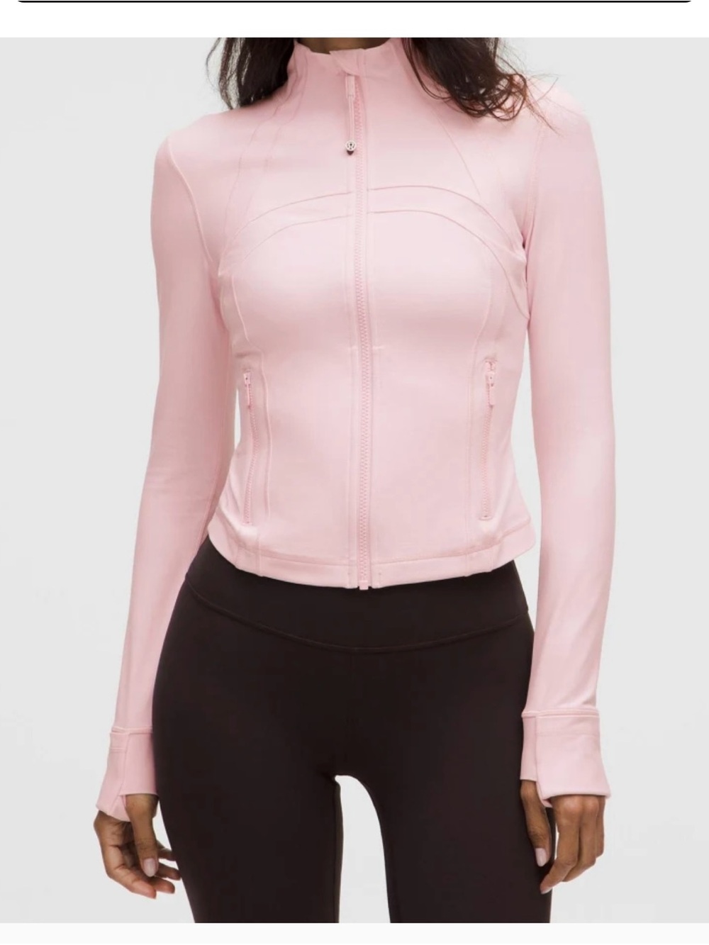 Define Cropped Jacket Nulu - lululemon size 8